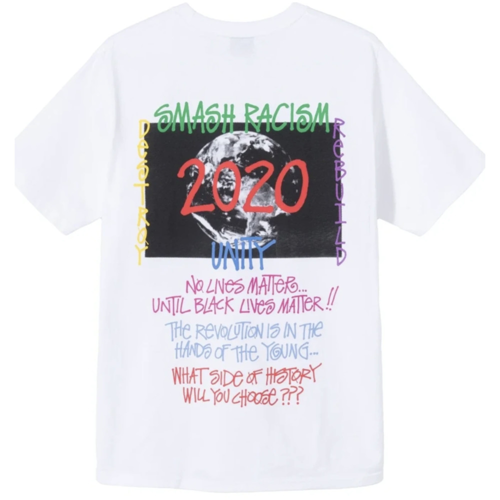 Stussy 40th Anniversary Earth In the Corner Pocket Tee 2020 DSM